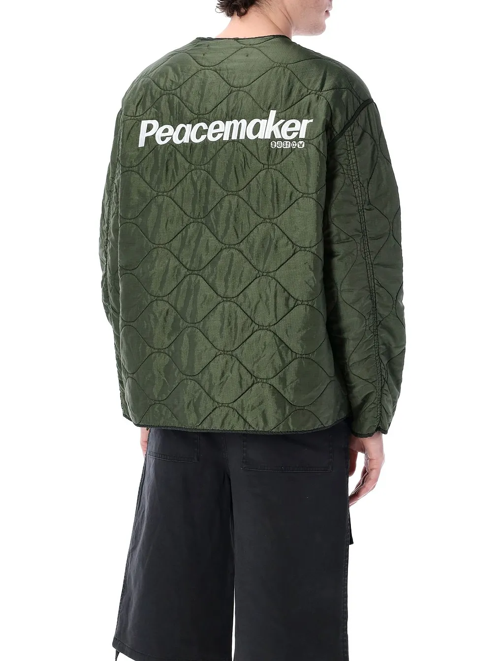 Peacemaker Buttoned Combat Quilted Jacket