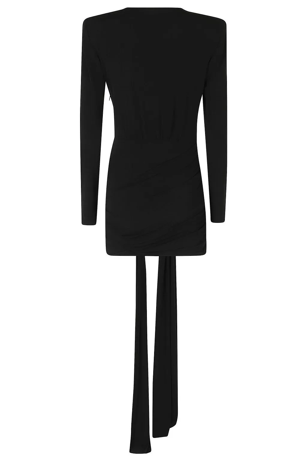 Nissa Draped Ring Detail Mini Dress