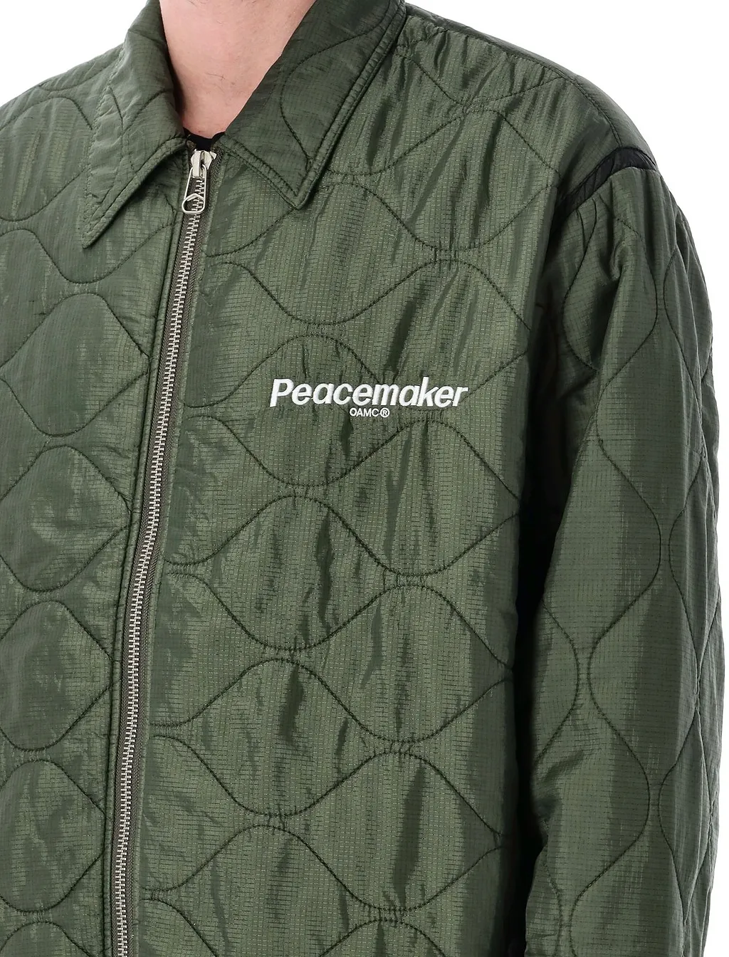 Oamc Ripstop Zipped Padded Jacket