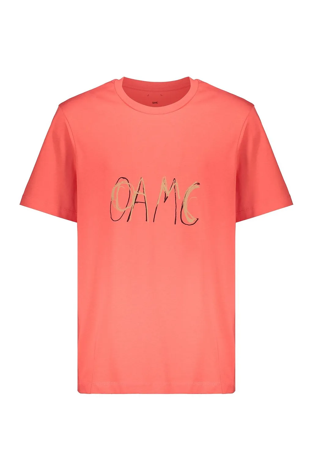 Oamc Logo Printed Crewneck T-Shirt