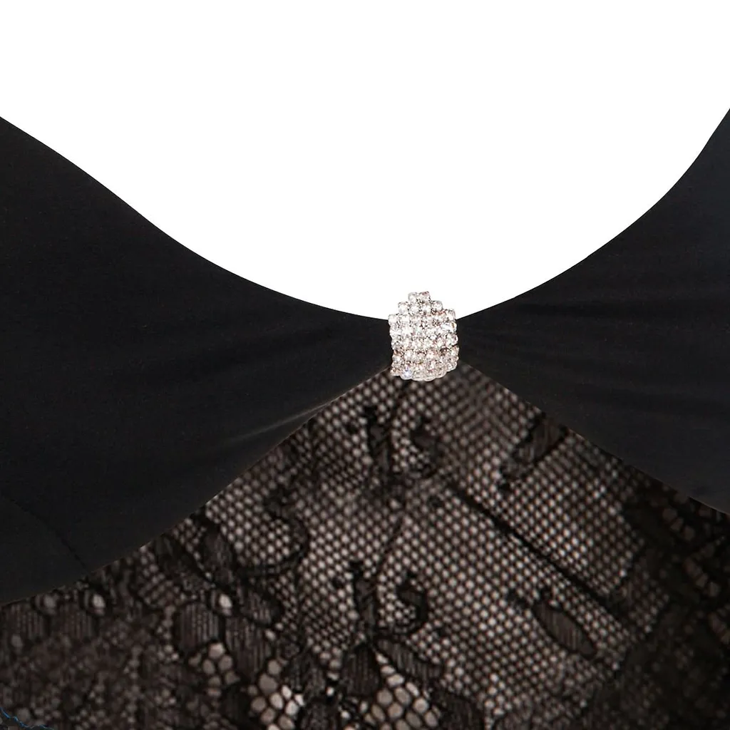 Nissa Lace-Panel Embellished Maxi Dress