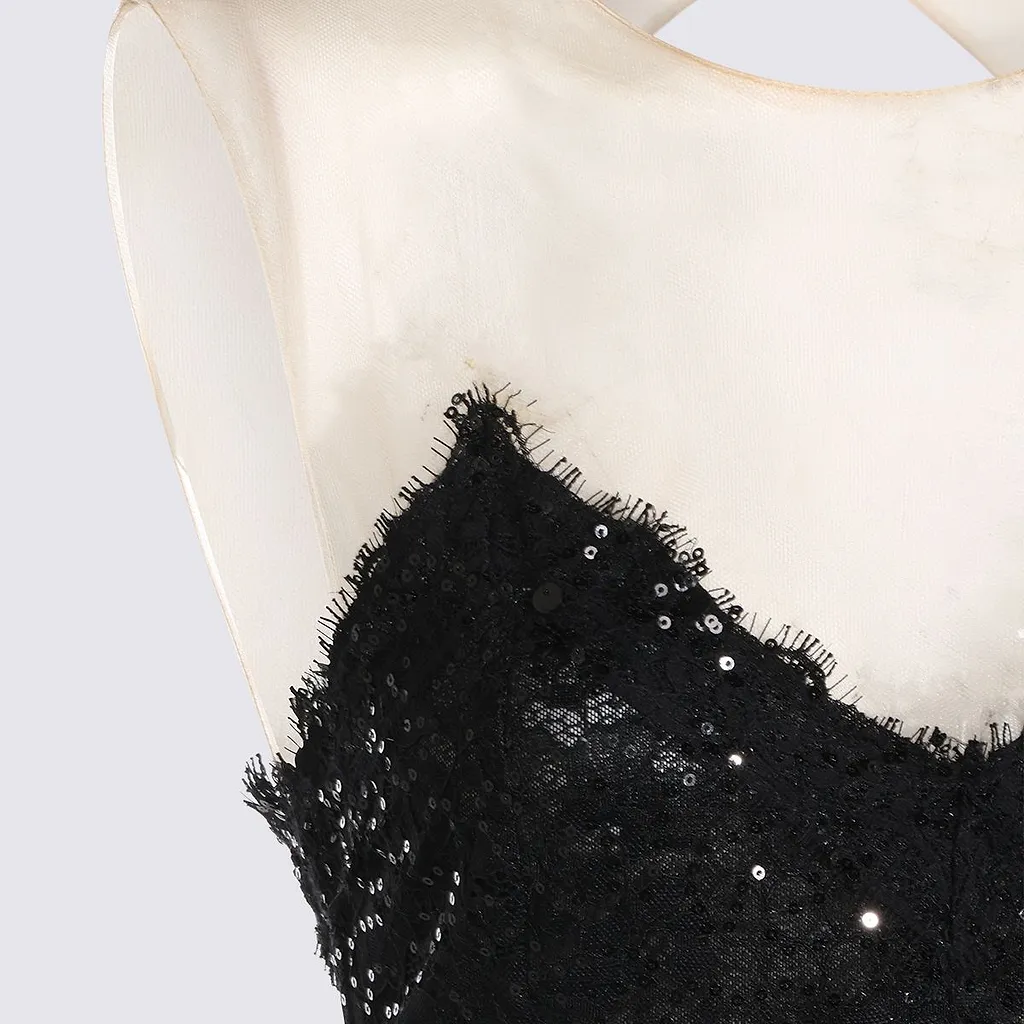 Nissa Lace Panel Maxi Dress