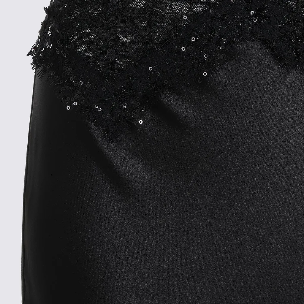 Nissa Lace Panel Maxi Dress