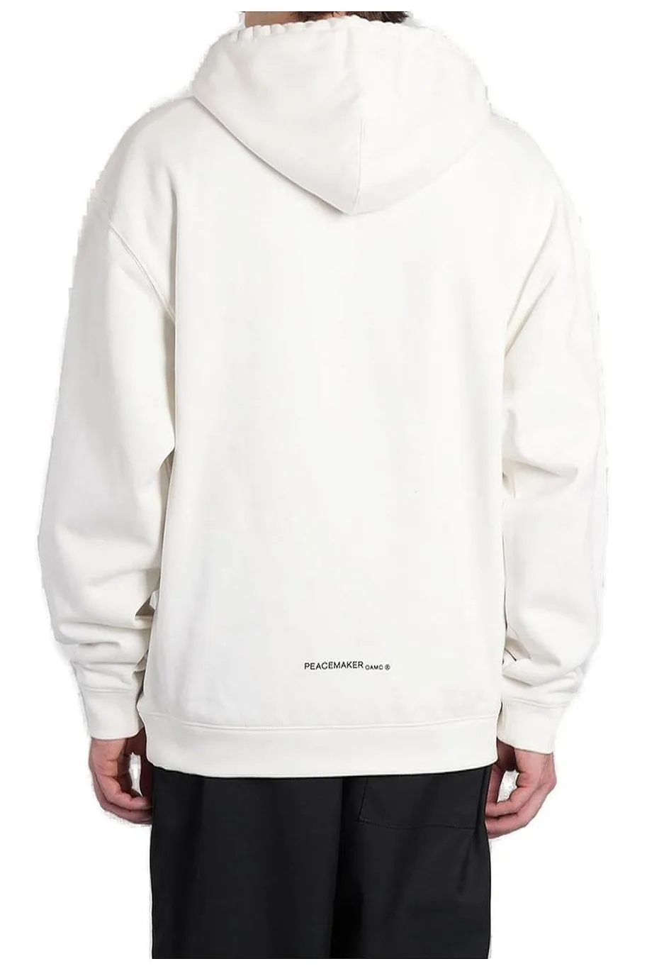 Oamc Peacemaker Graphic Printed Drawstring Hoodie