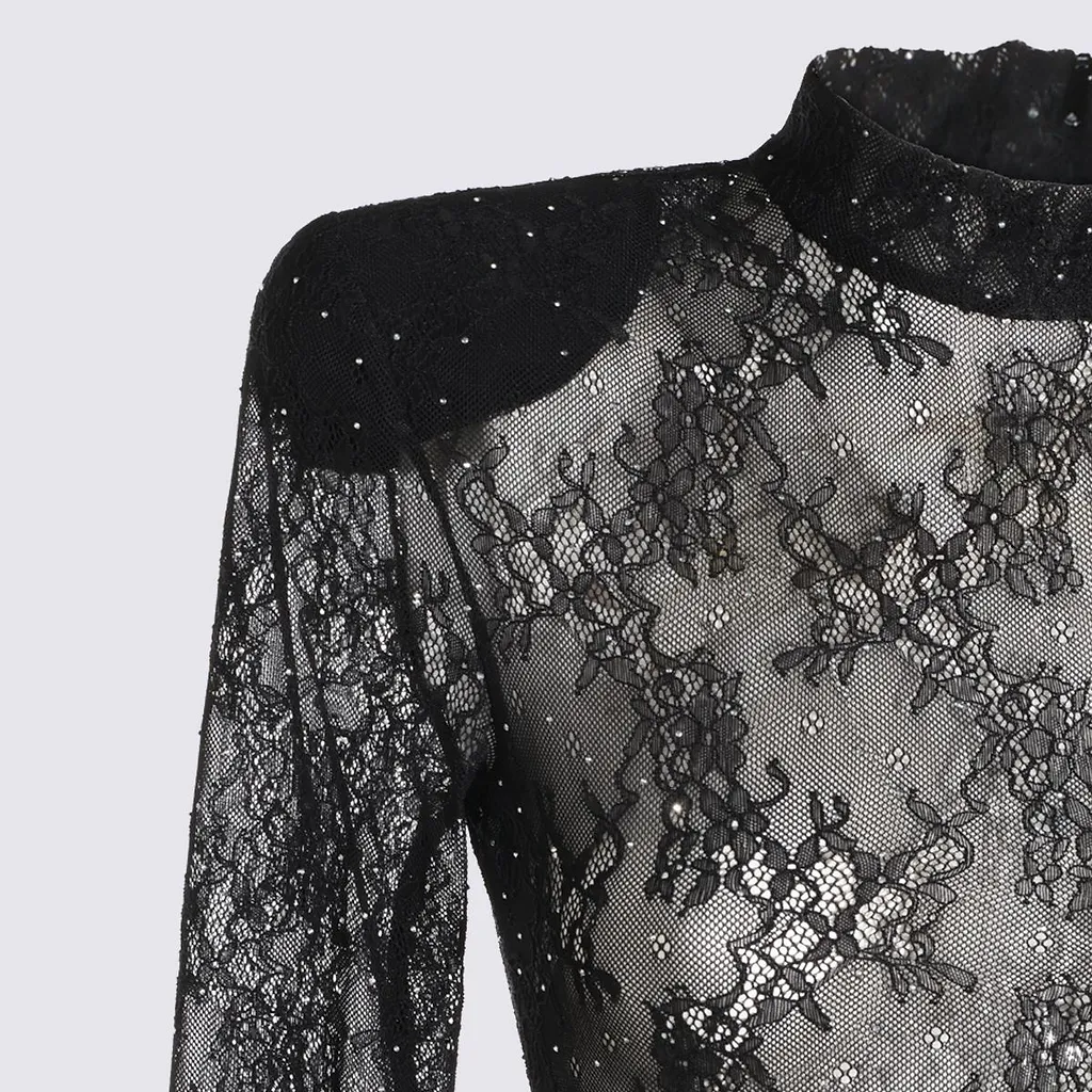 Nissa Long Sleeve Lace Bodysuit