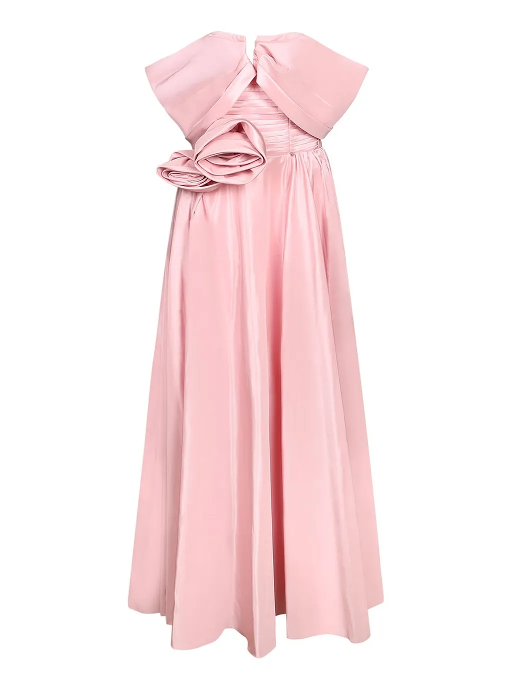 Lace-Up Rose Detail Dress