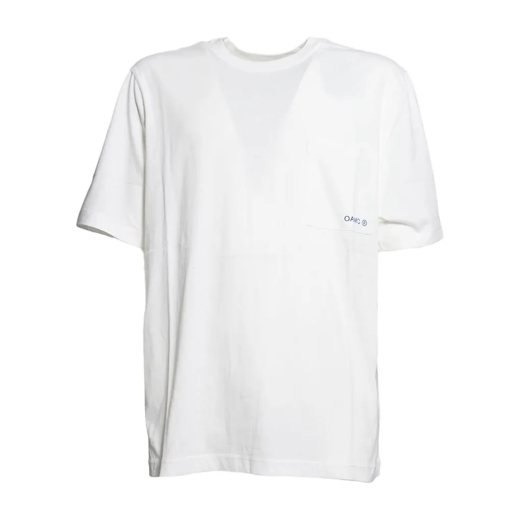 Oamc Peacemaker Logo-Printed Crewneck T-Shirt