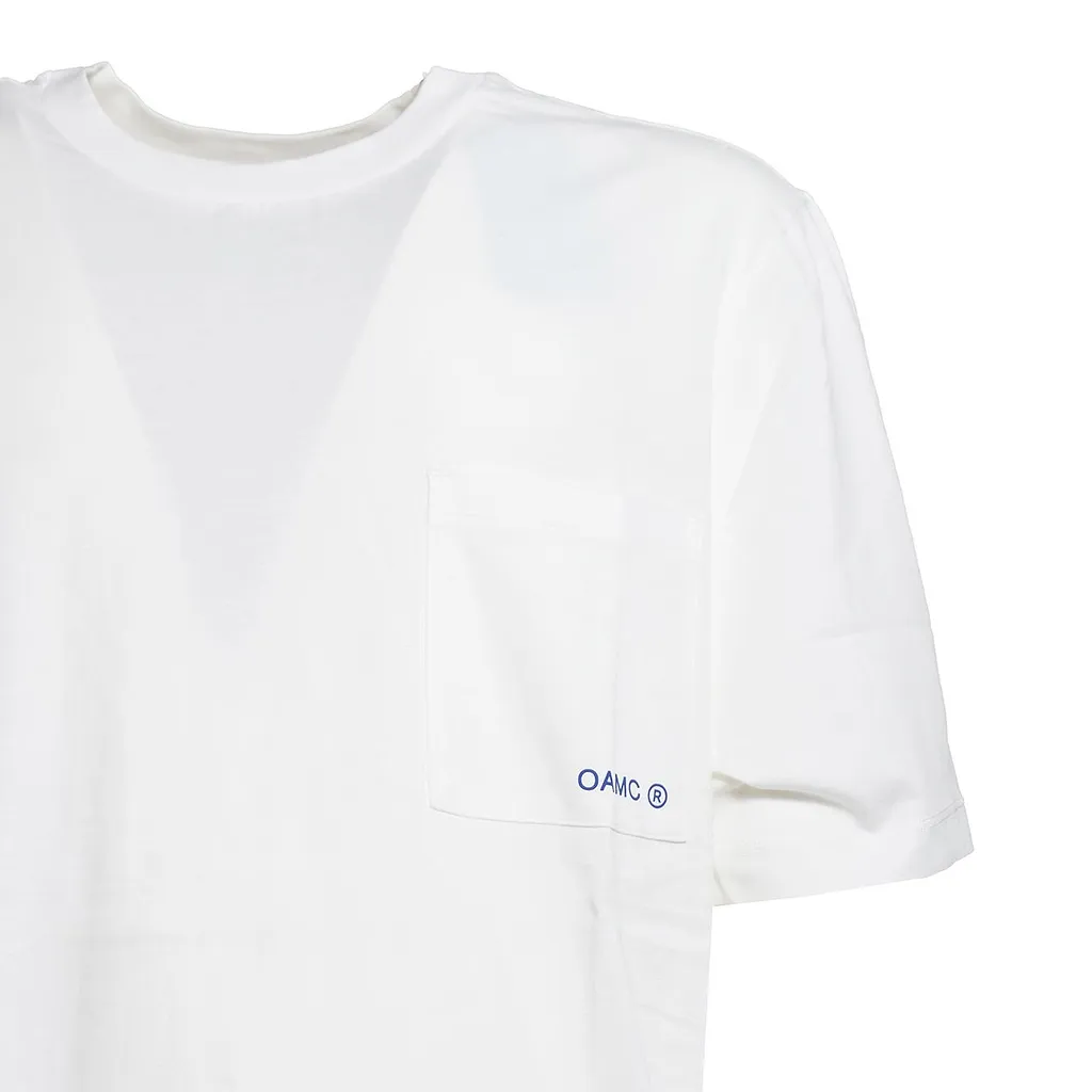 Oamc Peacemaker Logo-Printed Crewneck T-Shirt