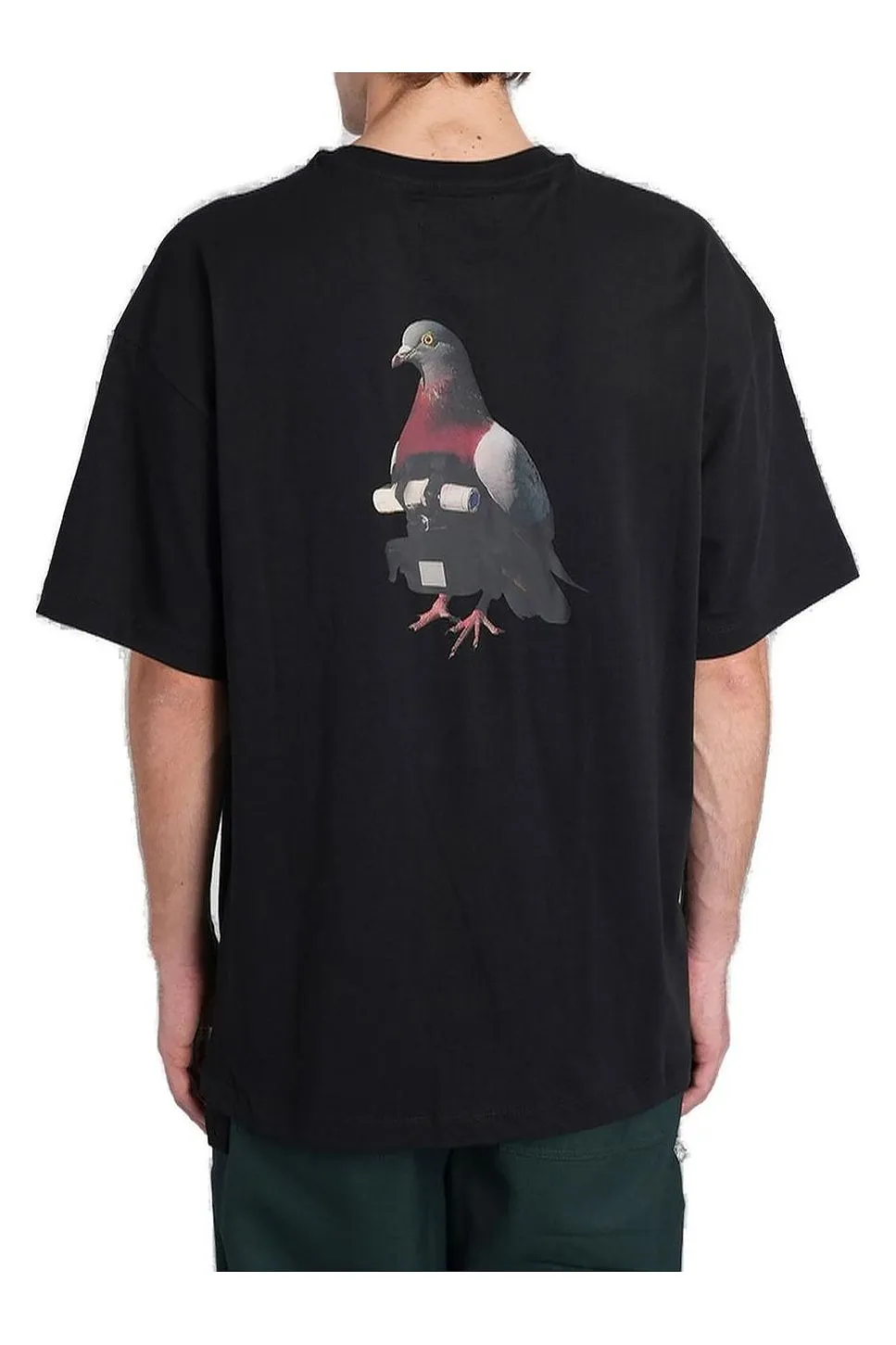 Peacemaker Logo Printed Crewneck T-Shirt