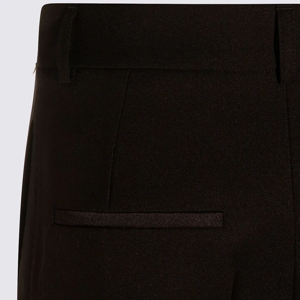 Nissa Tailored Straight-Leg Pants