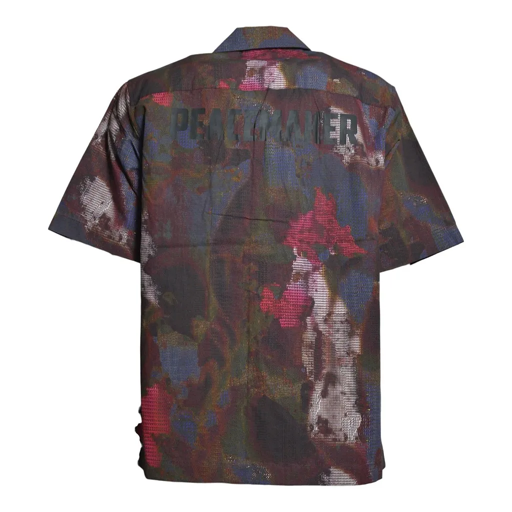 Oamc Peacemaker Pattern-Printed Short-Sleeved Shirt