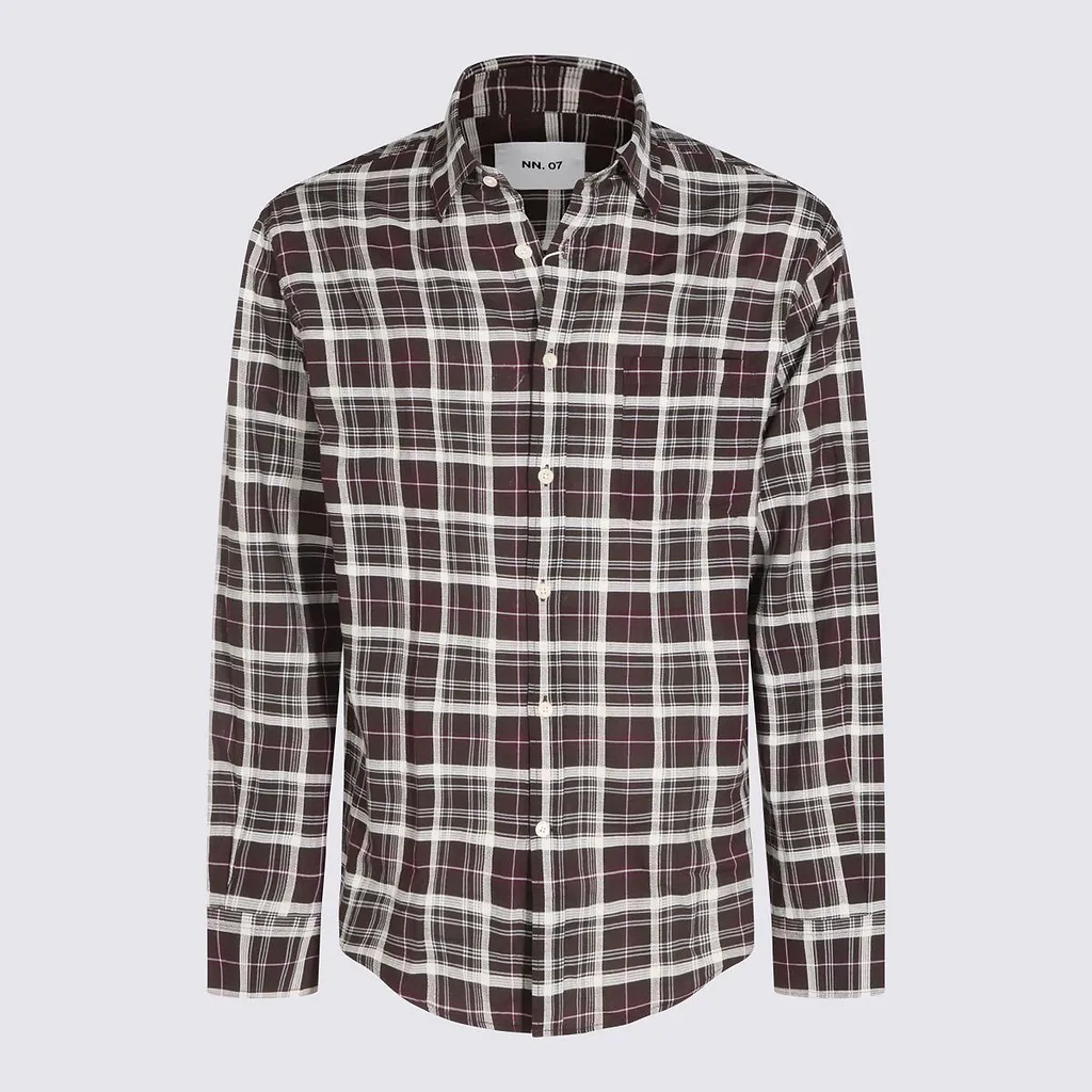 Nn.07 Checked Long-Sleeve Shirt