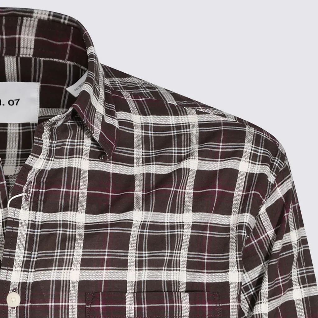 Nn.07 Checked Long-Sleeve Shirt