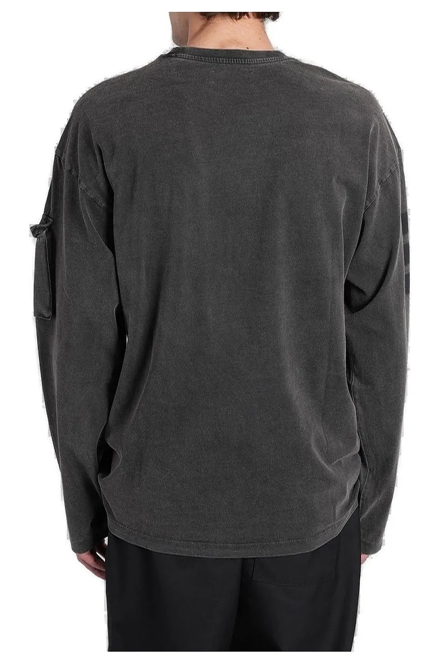Peacemaker Pocket Button Detailed T-Shirt