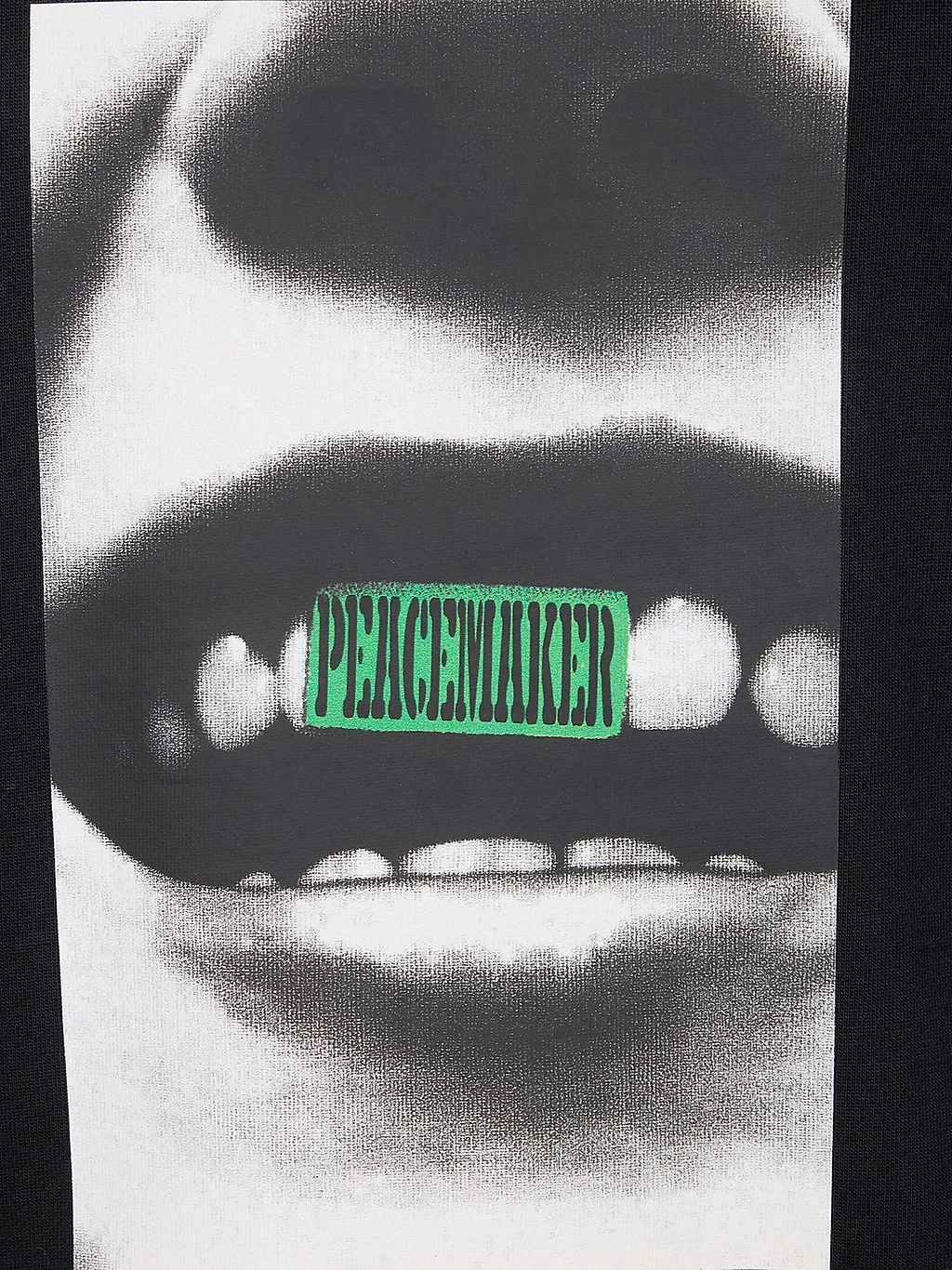 Peacemaker Smile Printed Crewneck Sweatshirt