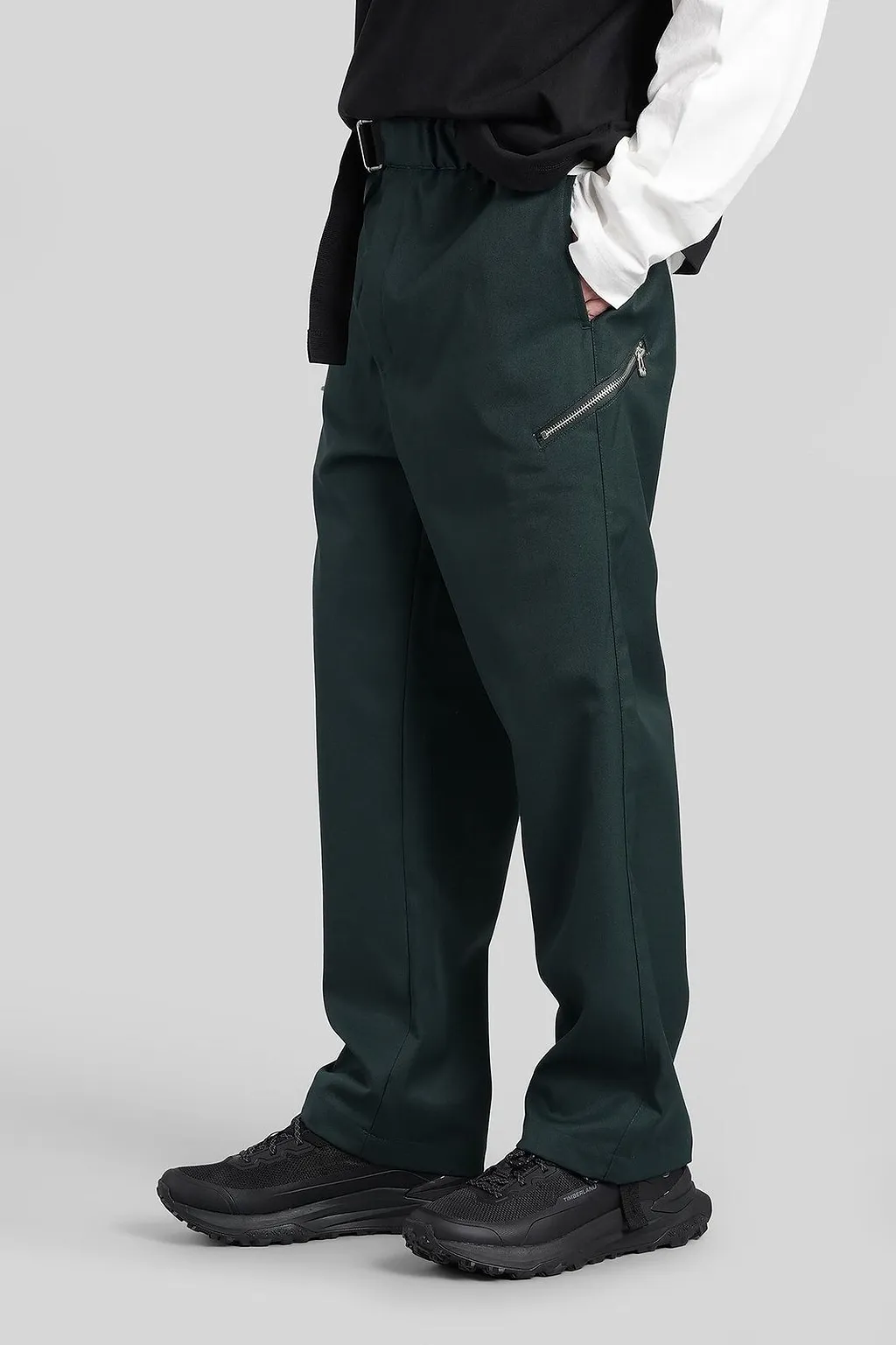 Peacemaker Straight-Leg Belted Waist Trousers