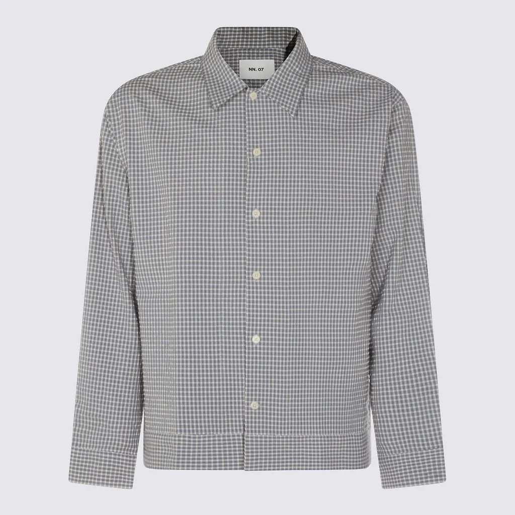 Nn.07 Gingham Button-Up Shirt