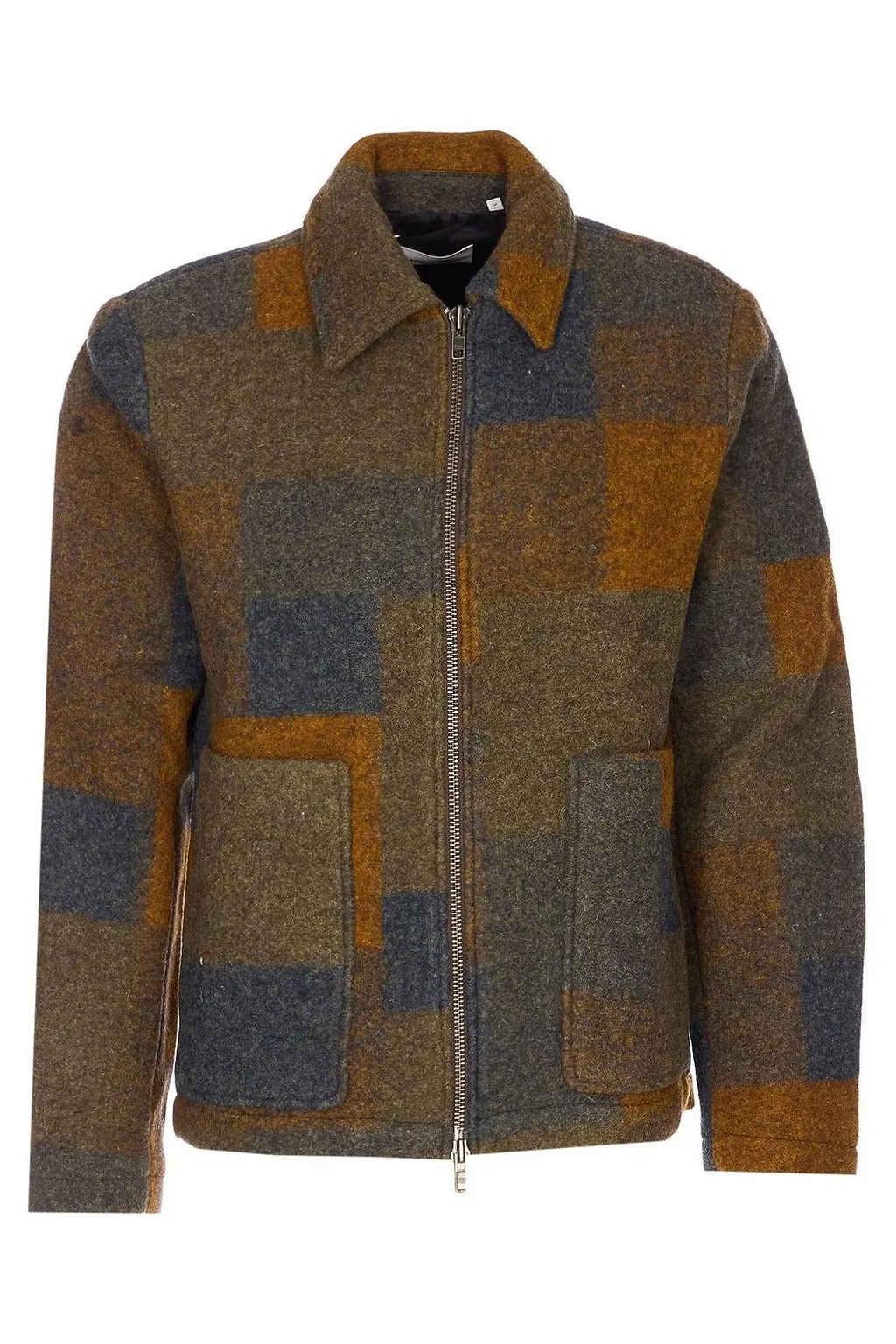 Nn.07 Gael Check Zip Jacket
