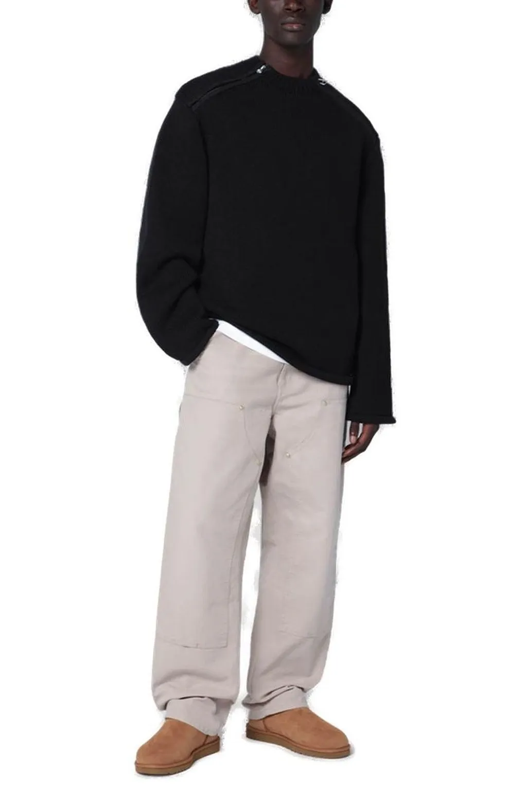 Oamc Zip Detailed Jumper