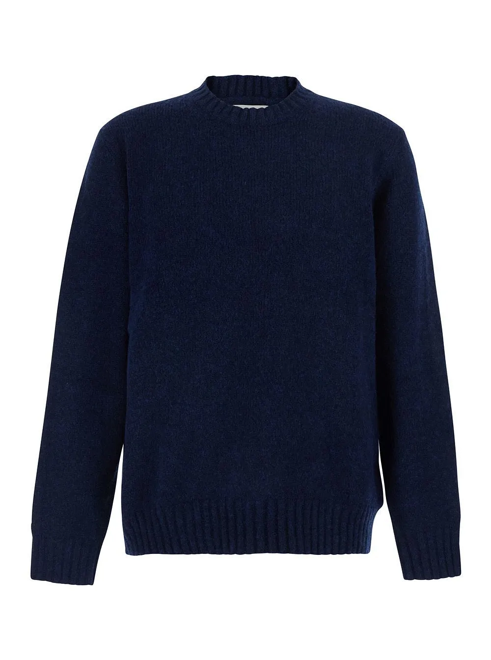 Nn.07 Lee Ribbed Crew Neck Knitted Sweater