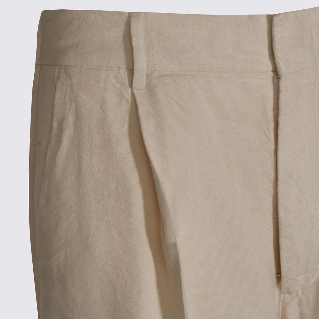 Pleated Tailored Shorts