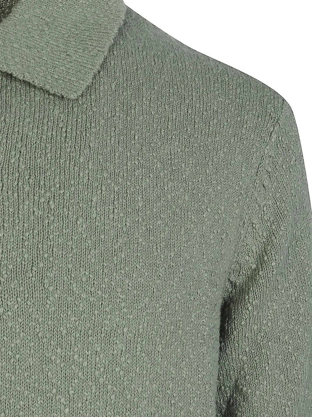 Nn.07 Textured Knit Polo Shirt