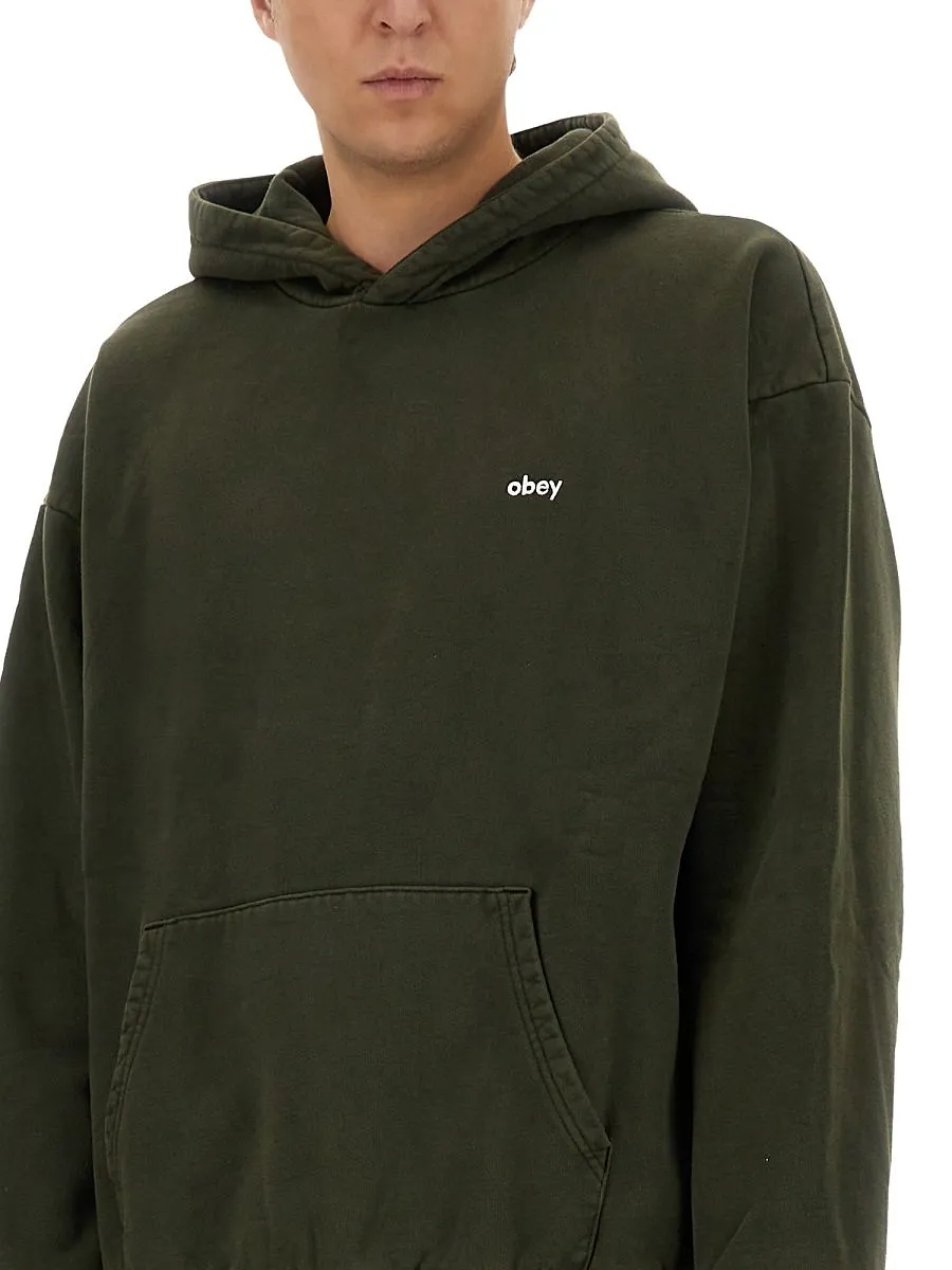 Obey Logo Emblem Sweater