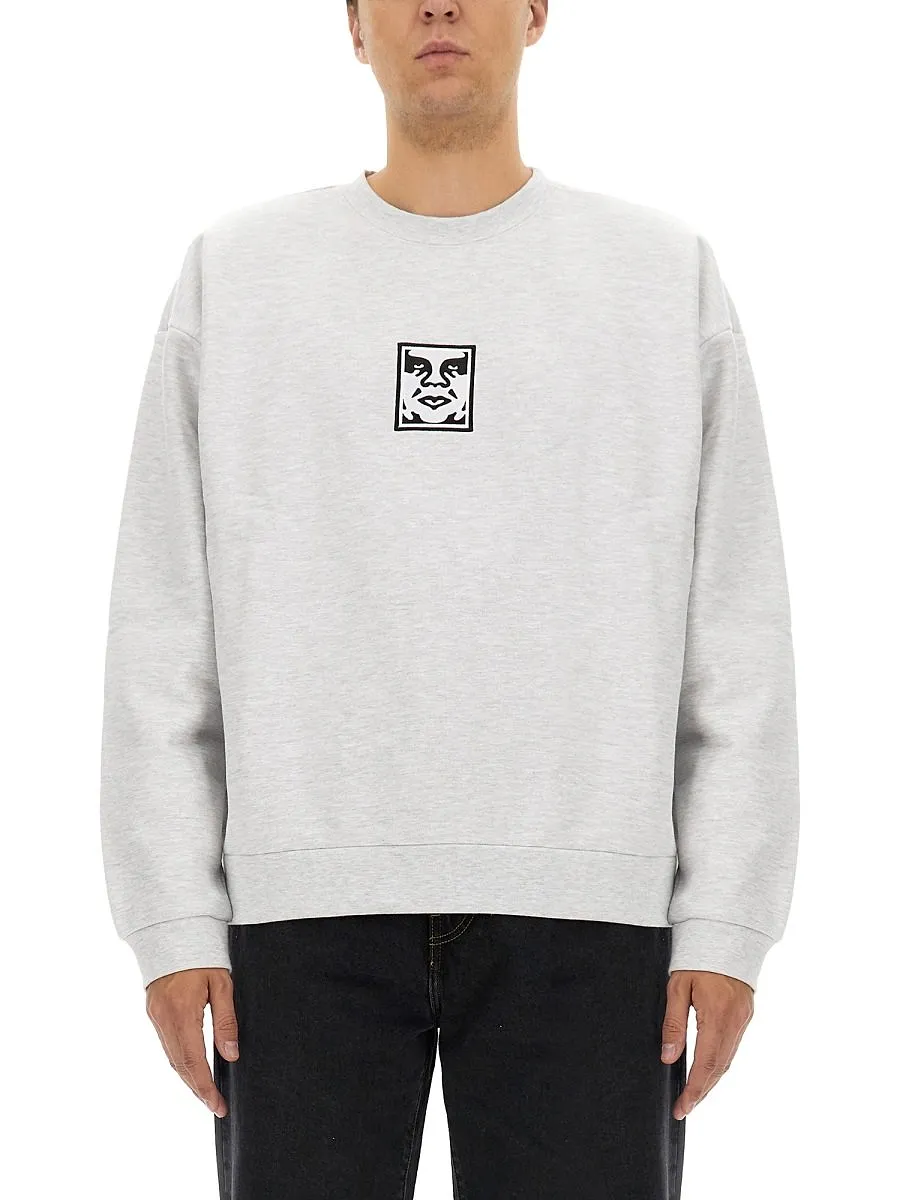 Obey Logo Emblem Sweatshirt