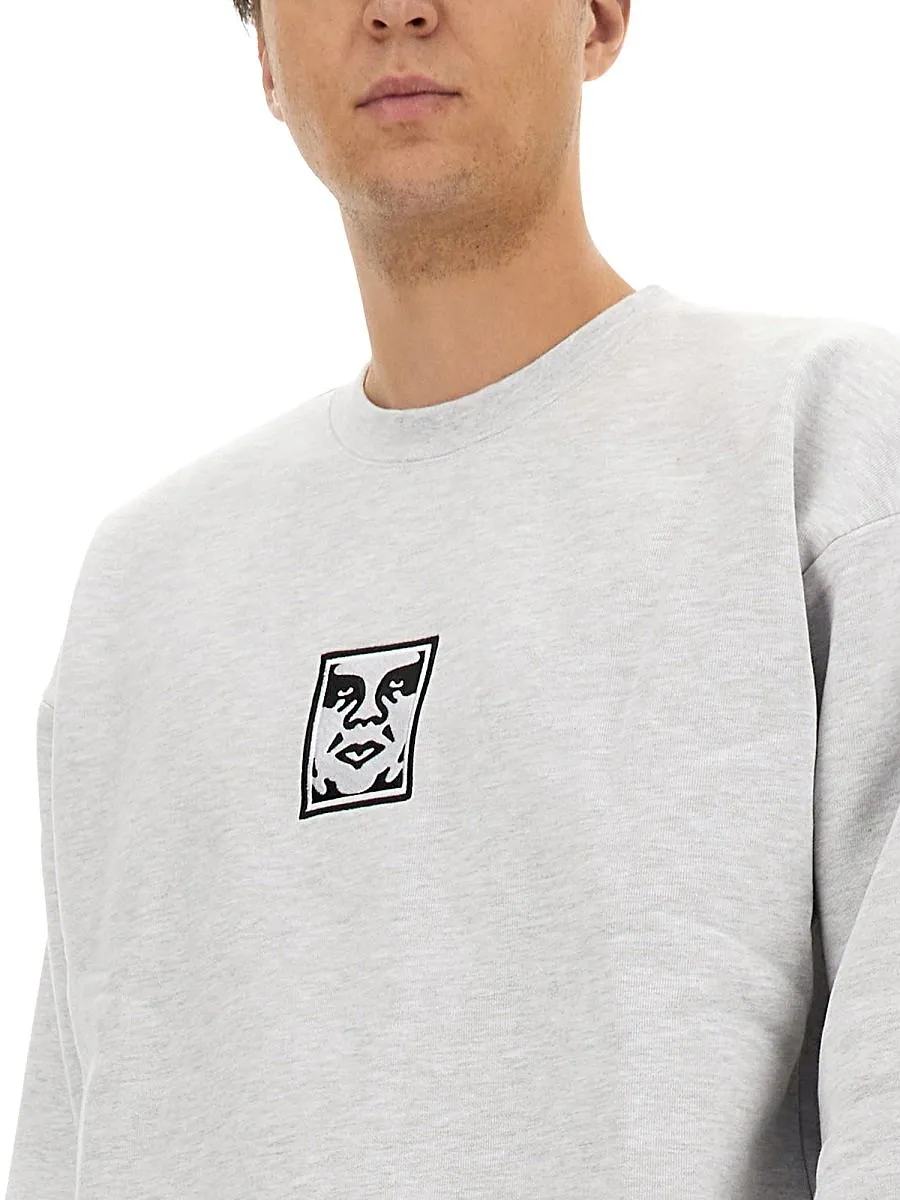 Obey Logo Emblem Sweatshirt