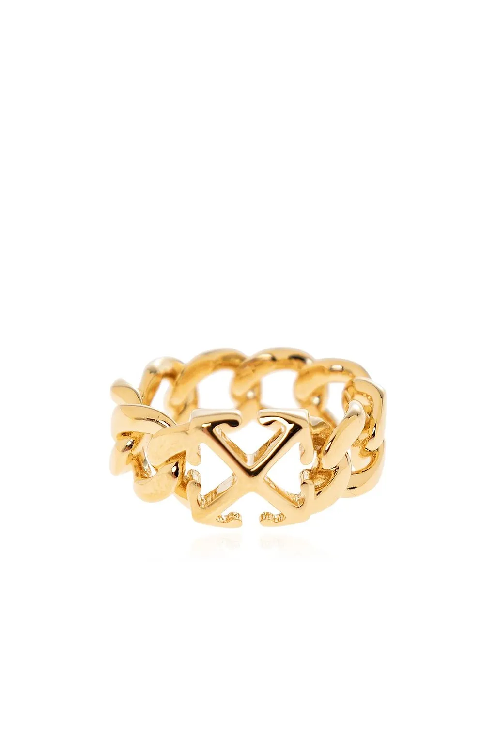Off-White Arrow Chain Ring