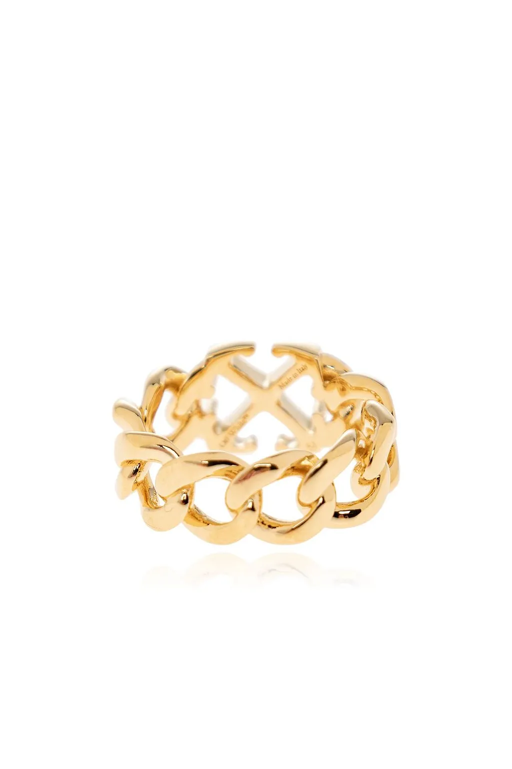 Off-White Arrow Chain Ring
