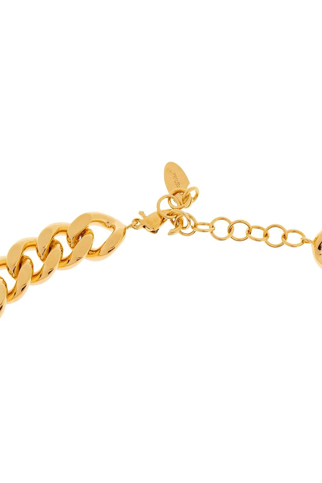 Logo Chain Short Necklace