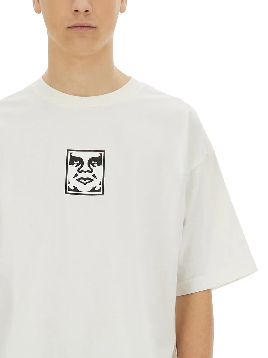 Obey Logo Graphic T-Shirt
