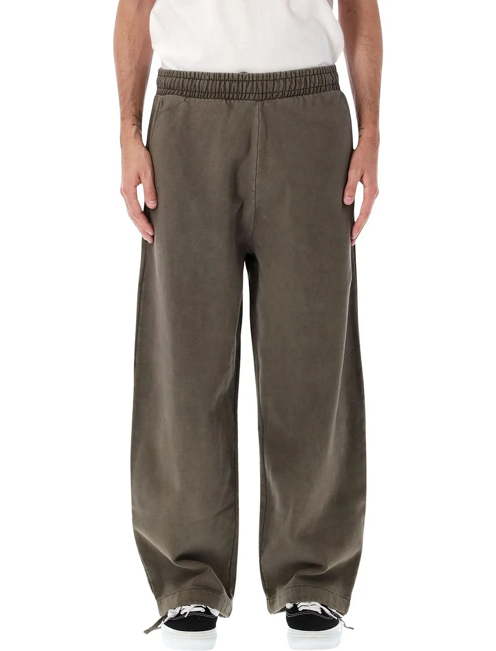 Lowercase Wide-Leg Joggers