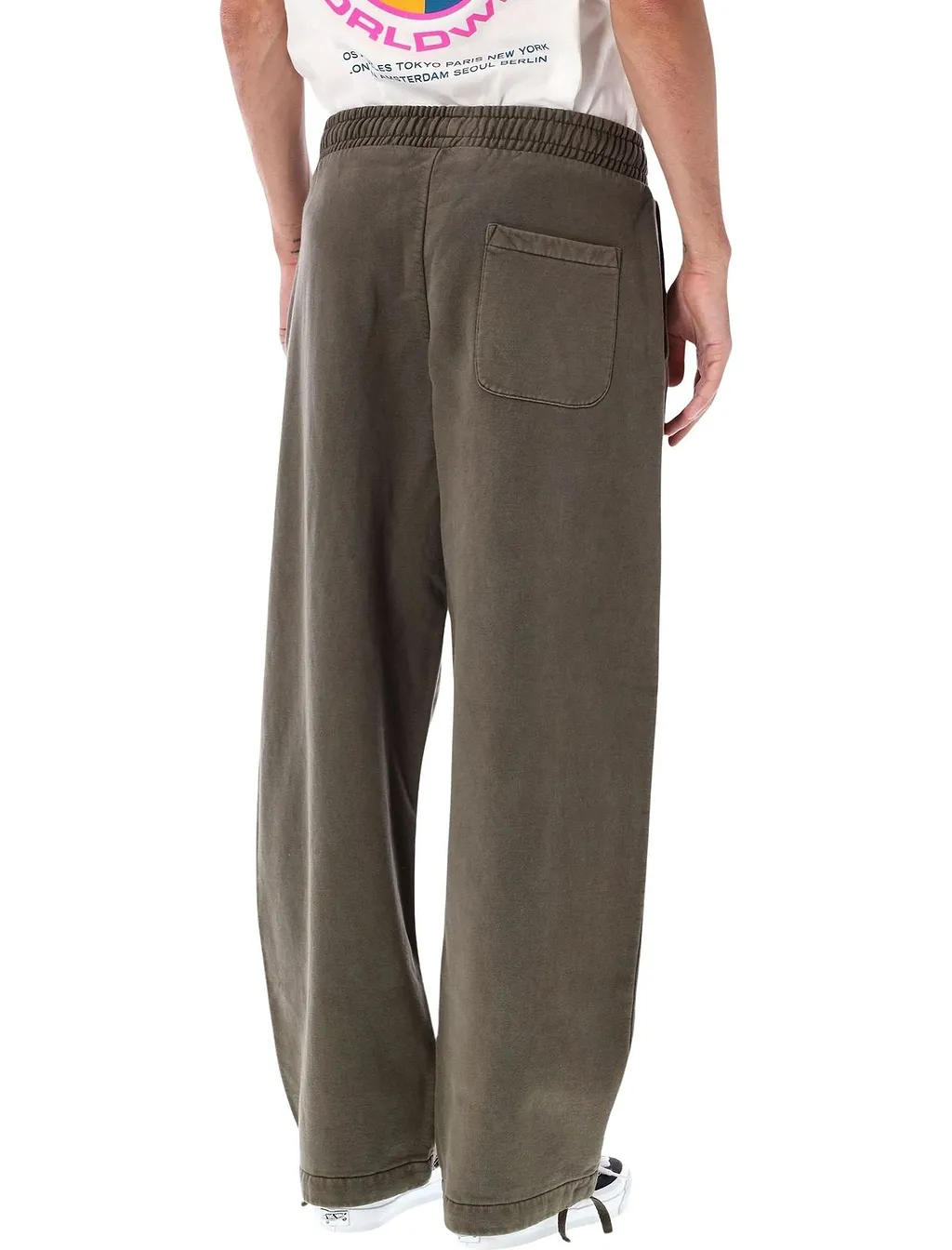 Lowercase Wide-Leg Joggers