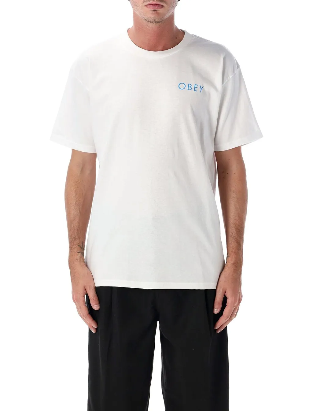 Obey Peace Brick Graphic T-Shirt