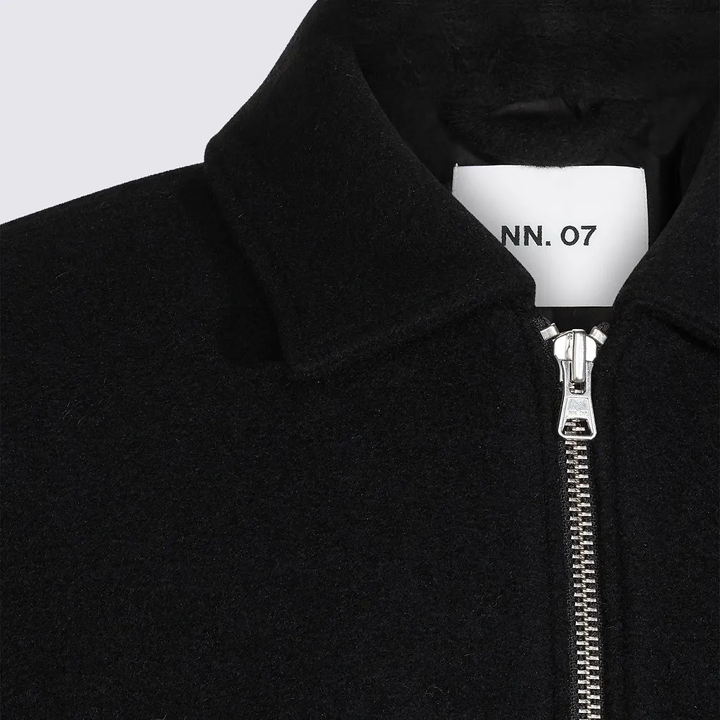 Nn.07 Zip-Front Wool Jacket