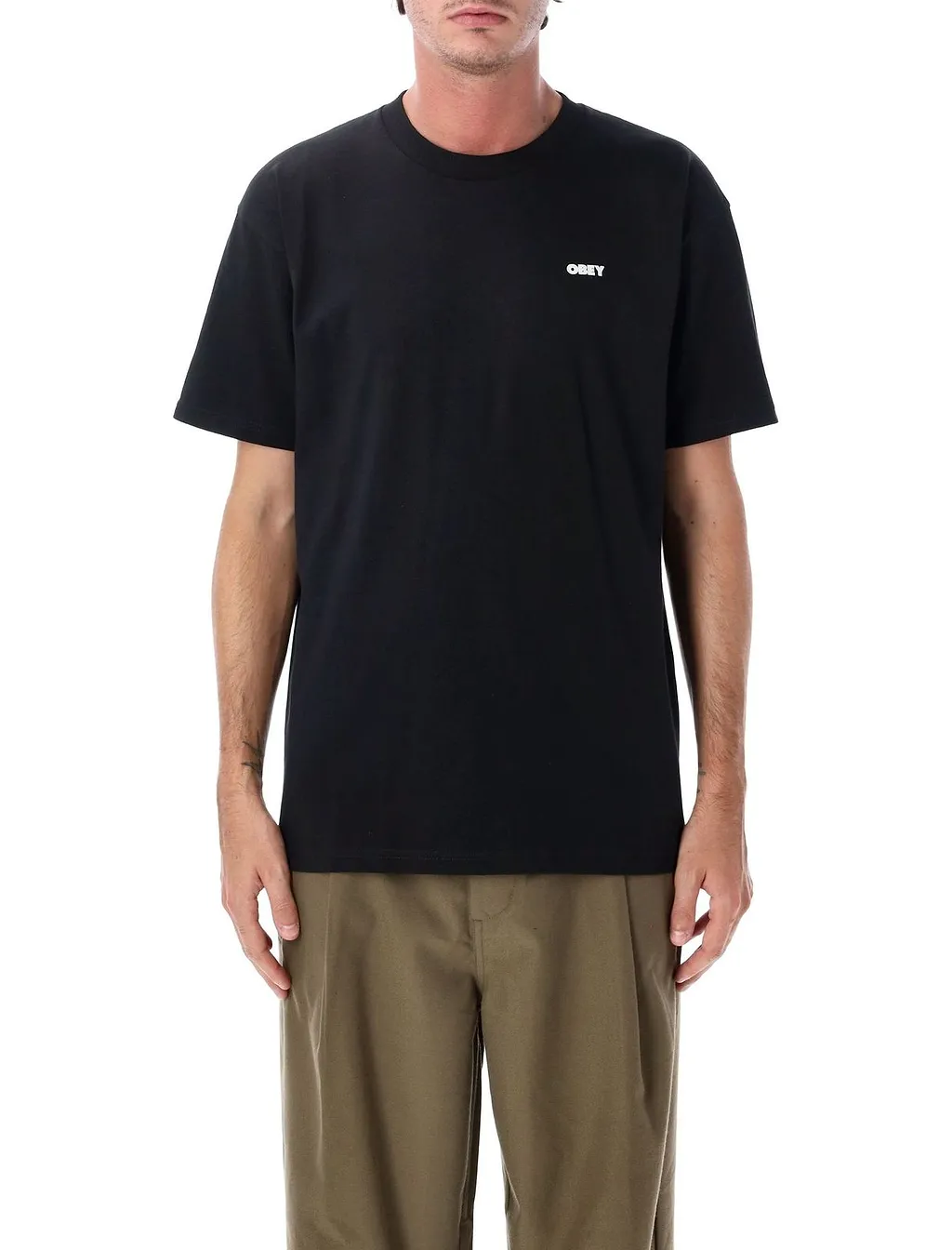 Obey Resistance Skull Logo T-Shirt