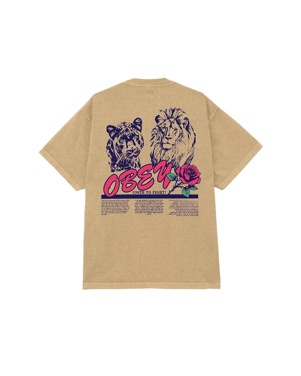 Obey Unite To Fight Graphic T-Shirt