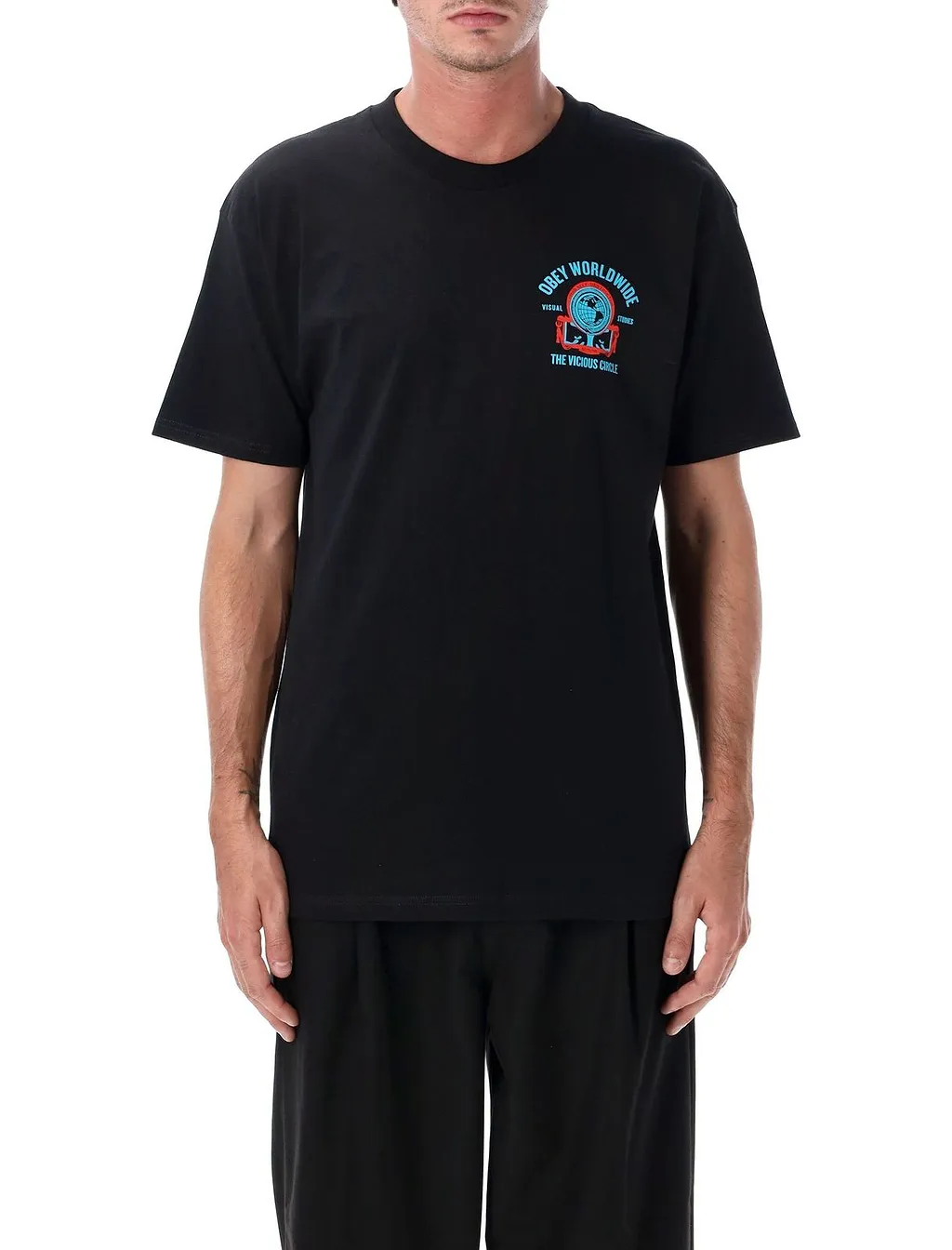 Obey Vicious Circle Graphic T-Shirt