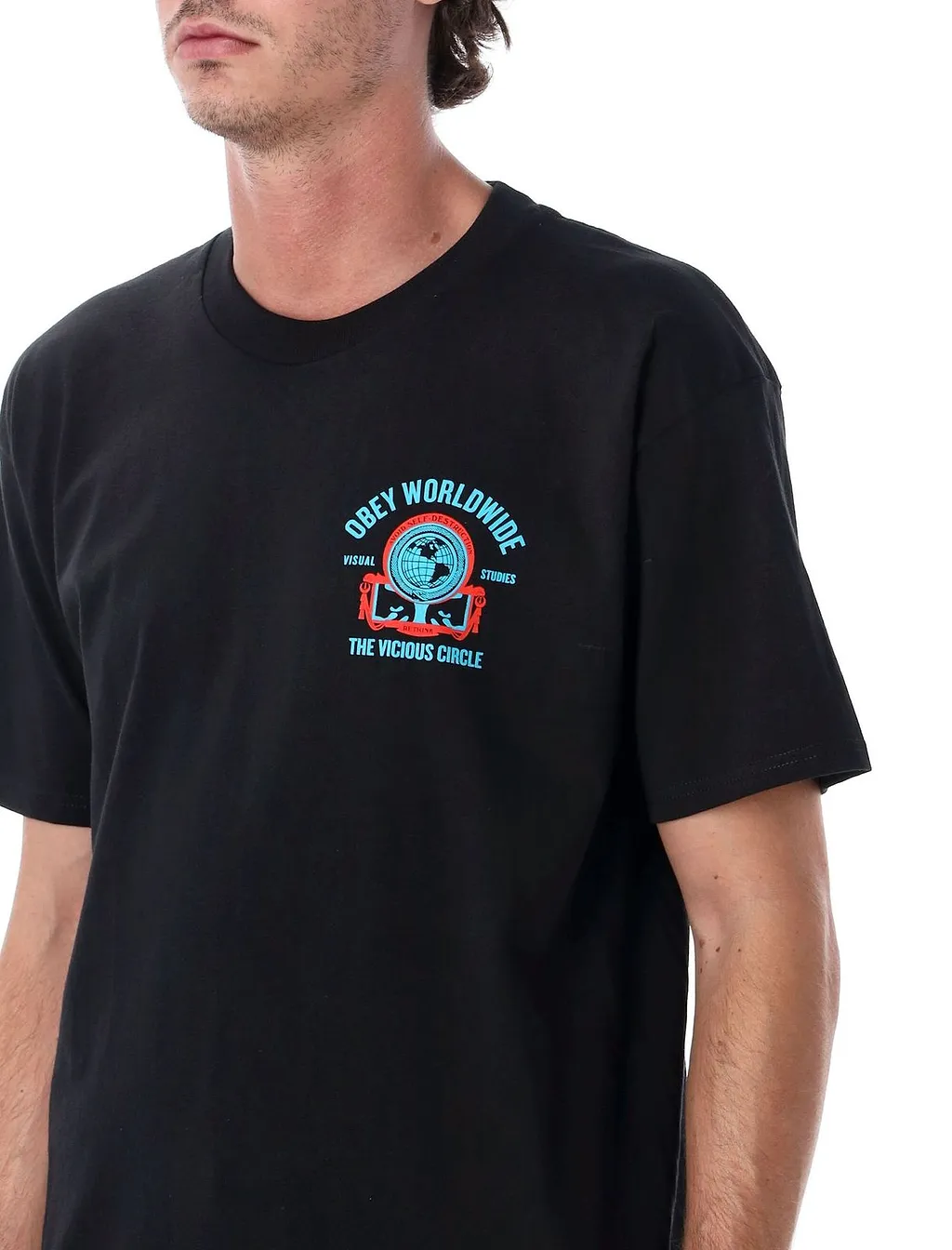 Obey Vicious Circle Graphic T-Shirt