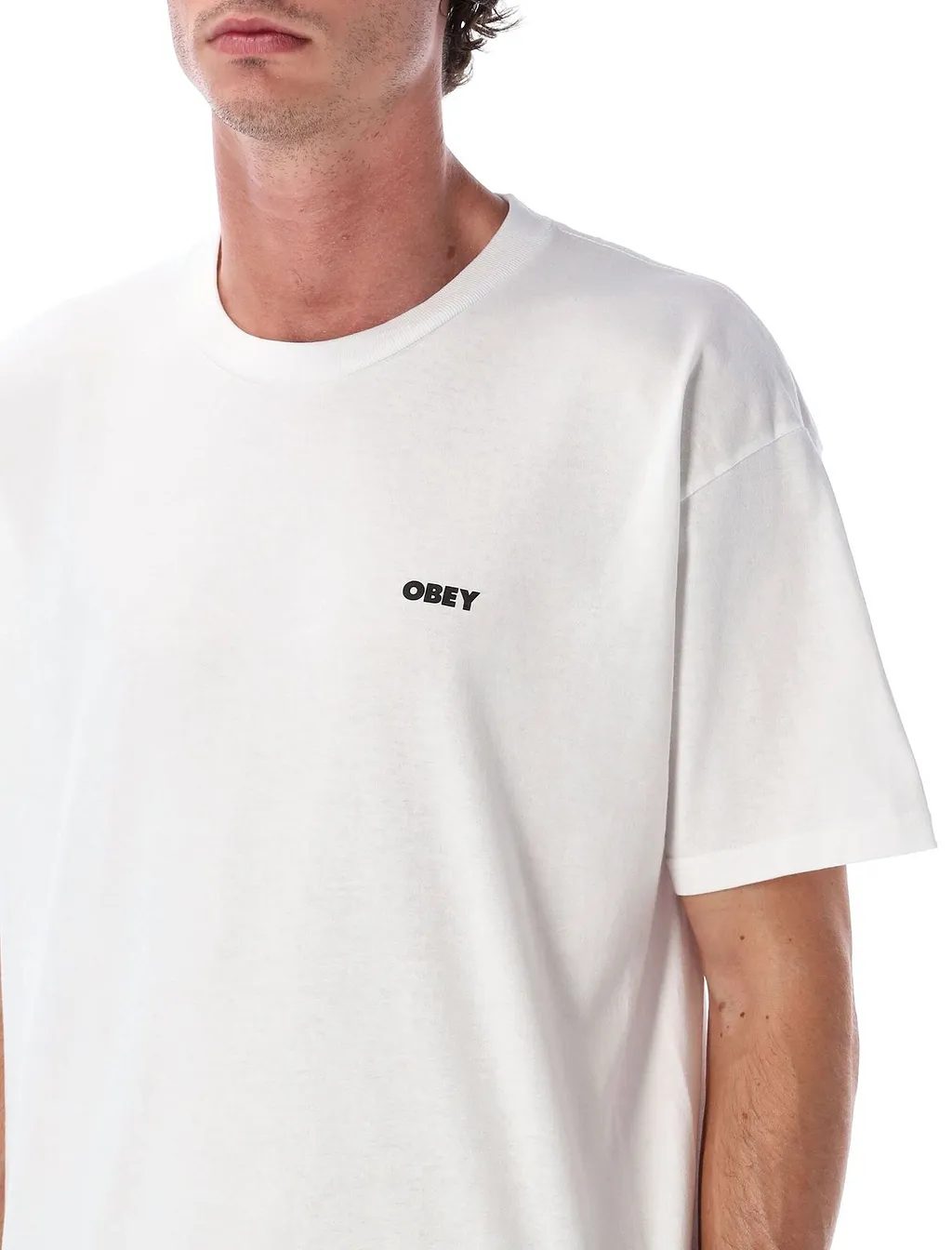 Obey World In Flames Graphic T-Shirt