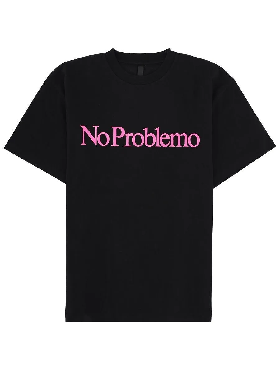 No Problemo Logo Print T-Shirt