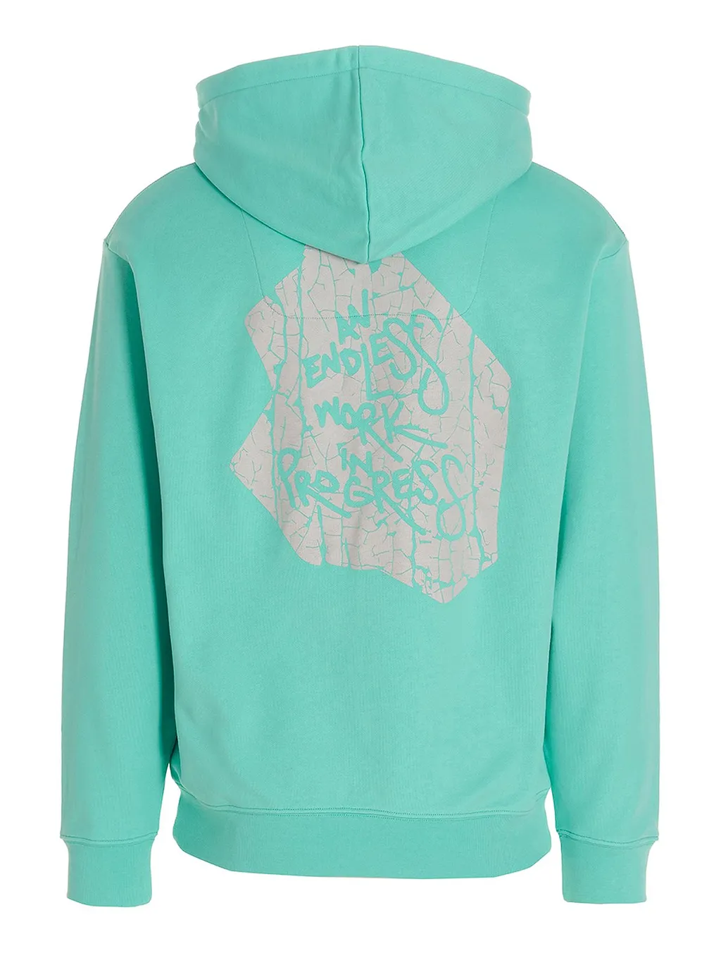 Objects Iv Life Abstract-Printed Drawstring Hoodie
