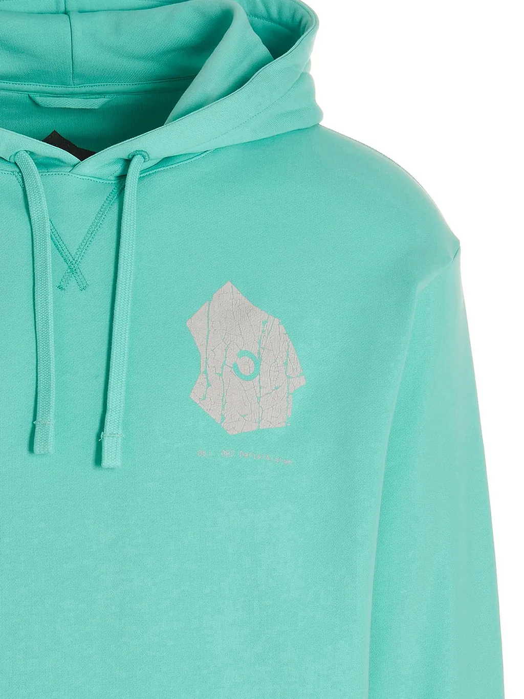 Objects Iv Life Abstract-Printed Drawstring Hoodie