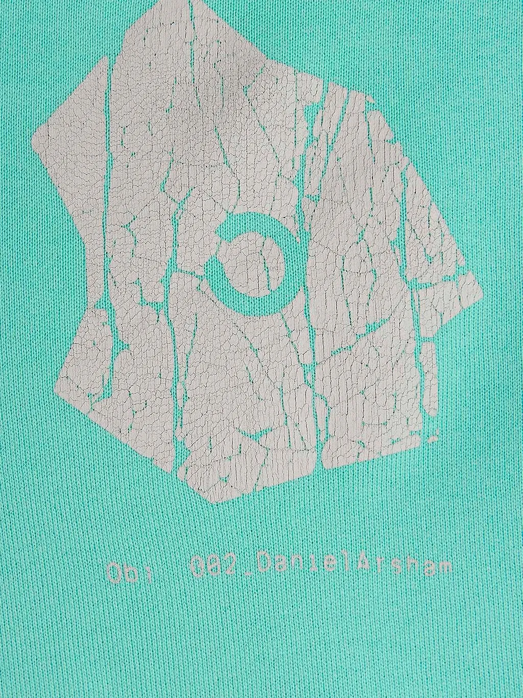Objects Iv Life Abstract-Printed Drawstring Hoodie