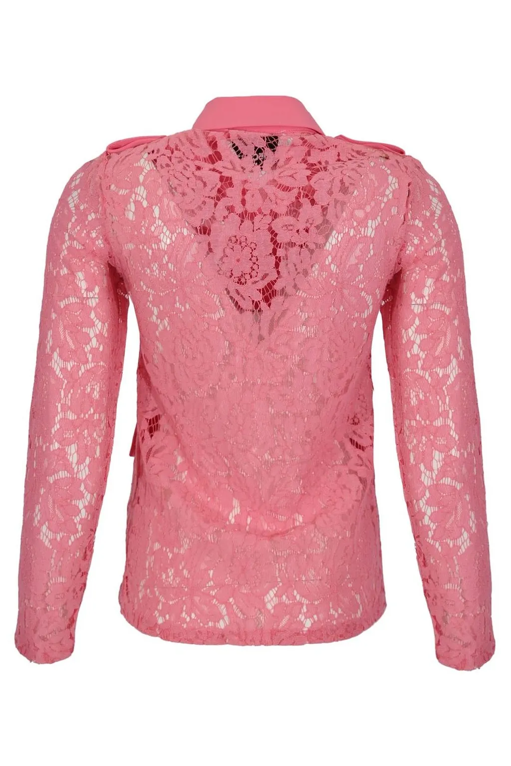No Secrets Lace Button-Front Jacket