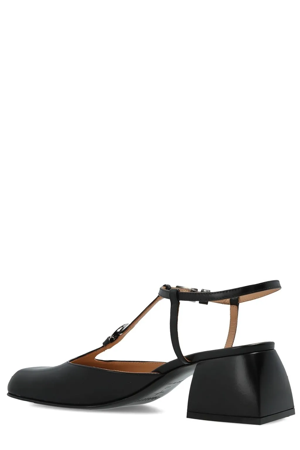 Nodaleto T-Strap Block-Heel Pumps