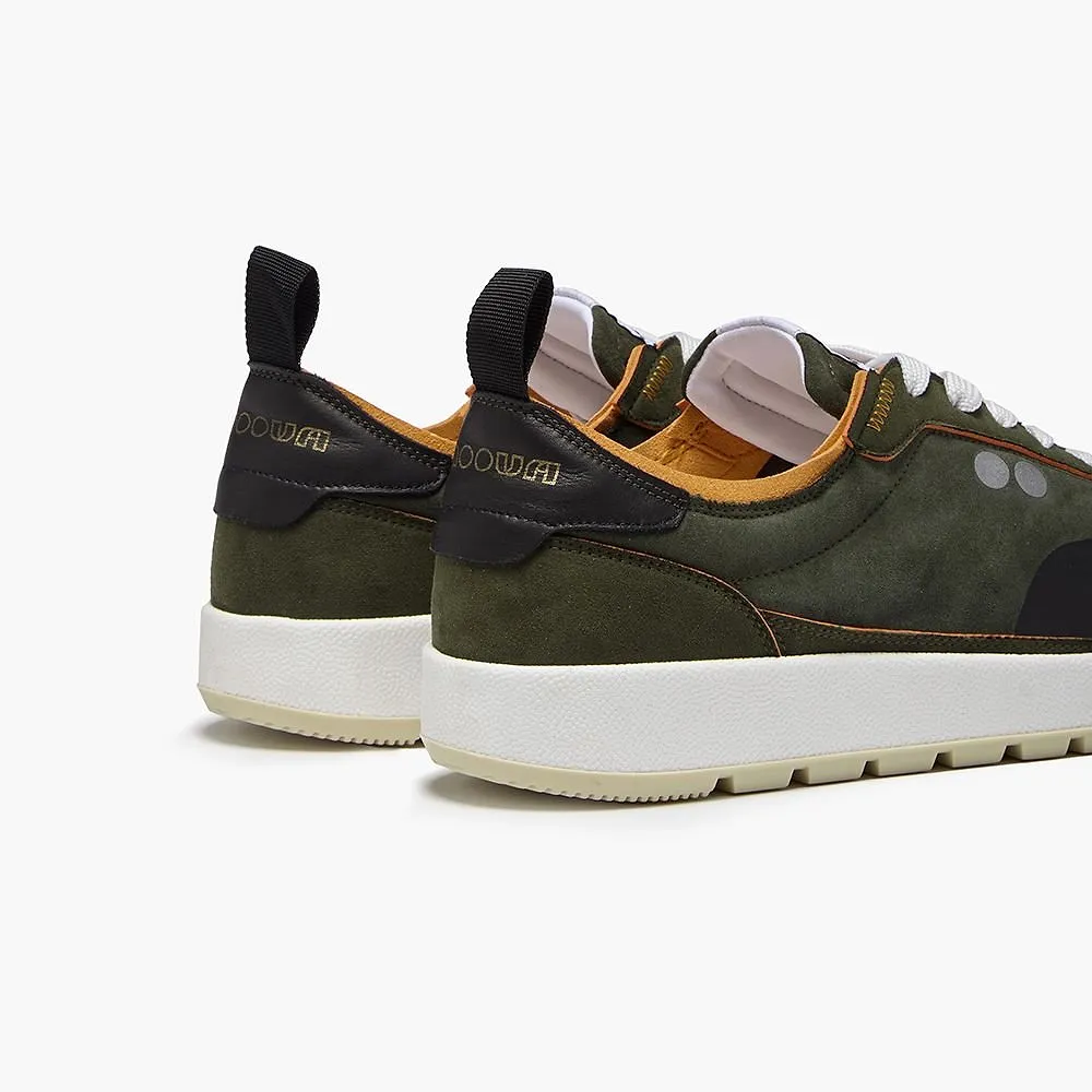 Noova Contrast-Trim Low Top Sneakers