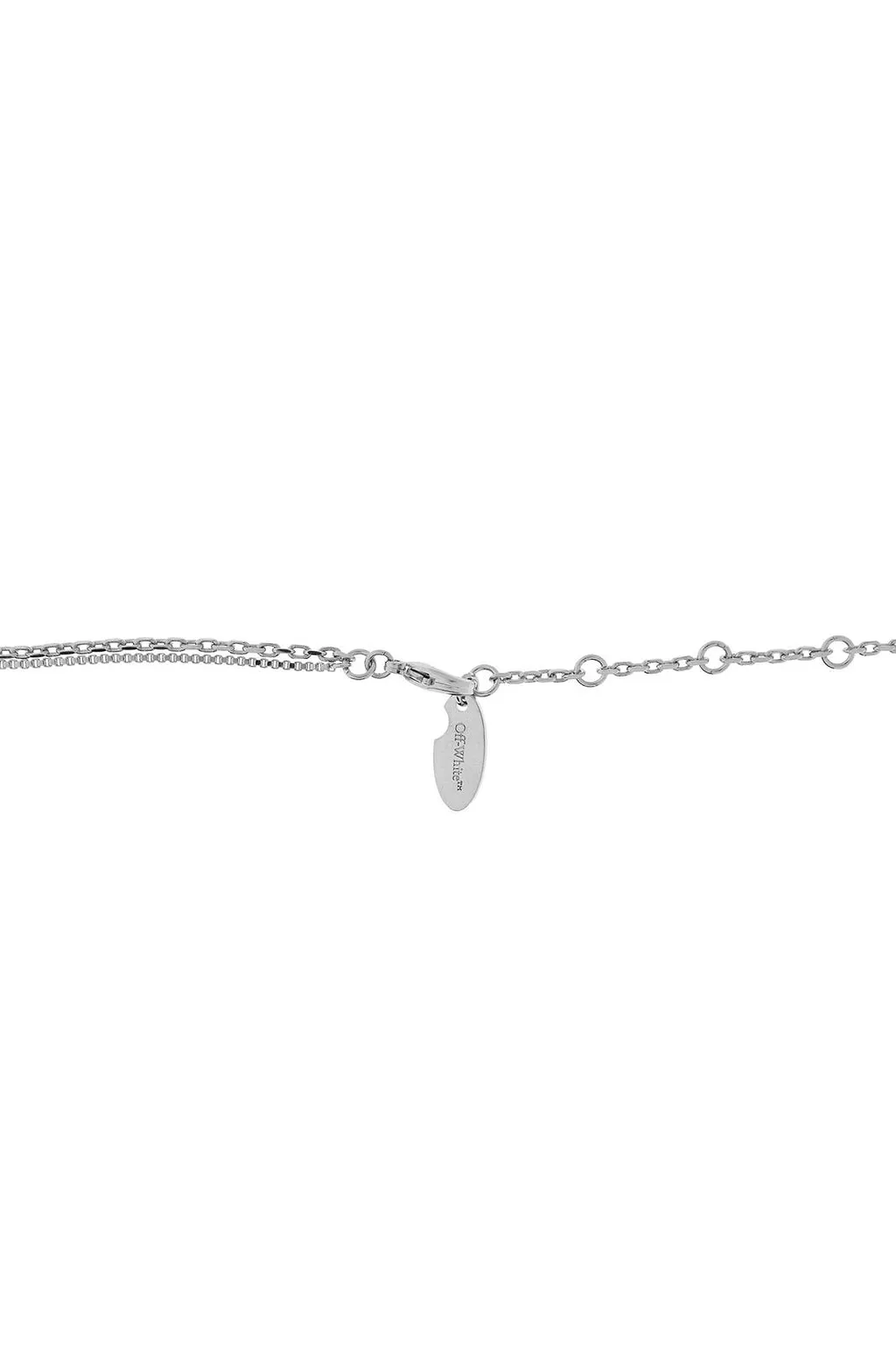 Logo Pearl Pendant Necklace